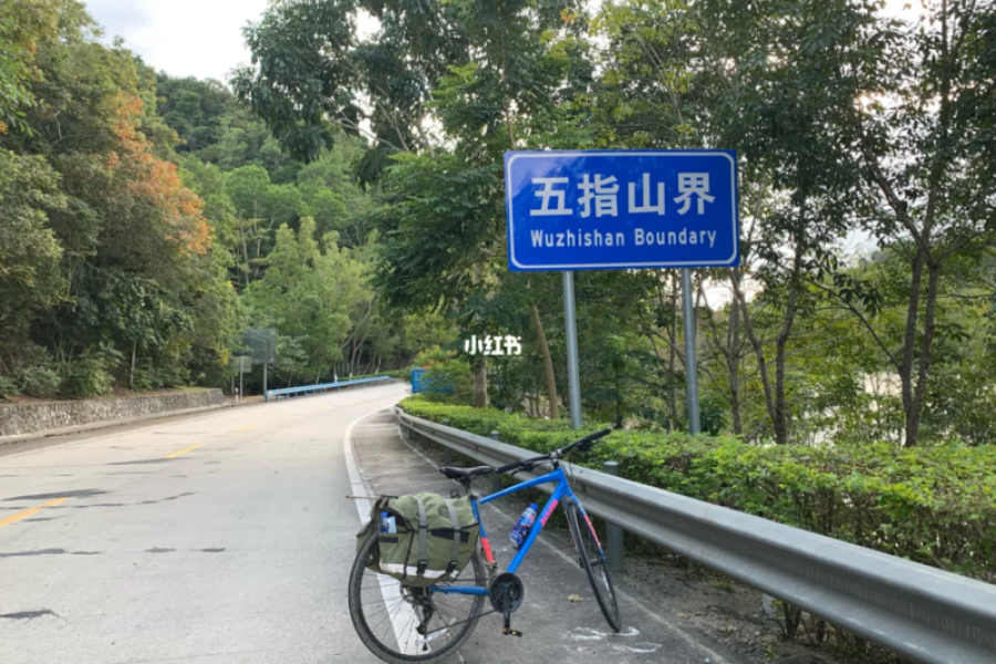 hainan biking tour middle route