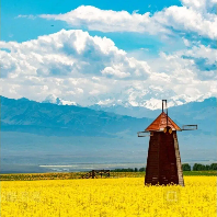 Day 3: Yining → Cloud Pasture → Xiate (Qiongkushitai area) Cycling distance: 120 km